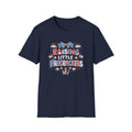 T-Shirt — "Raising Little Firecrackers" Patriotic Kids Mom 4th of July Tee